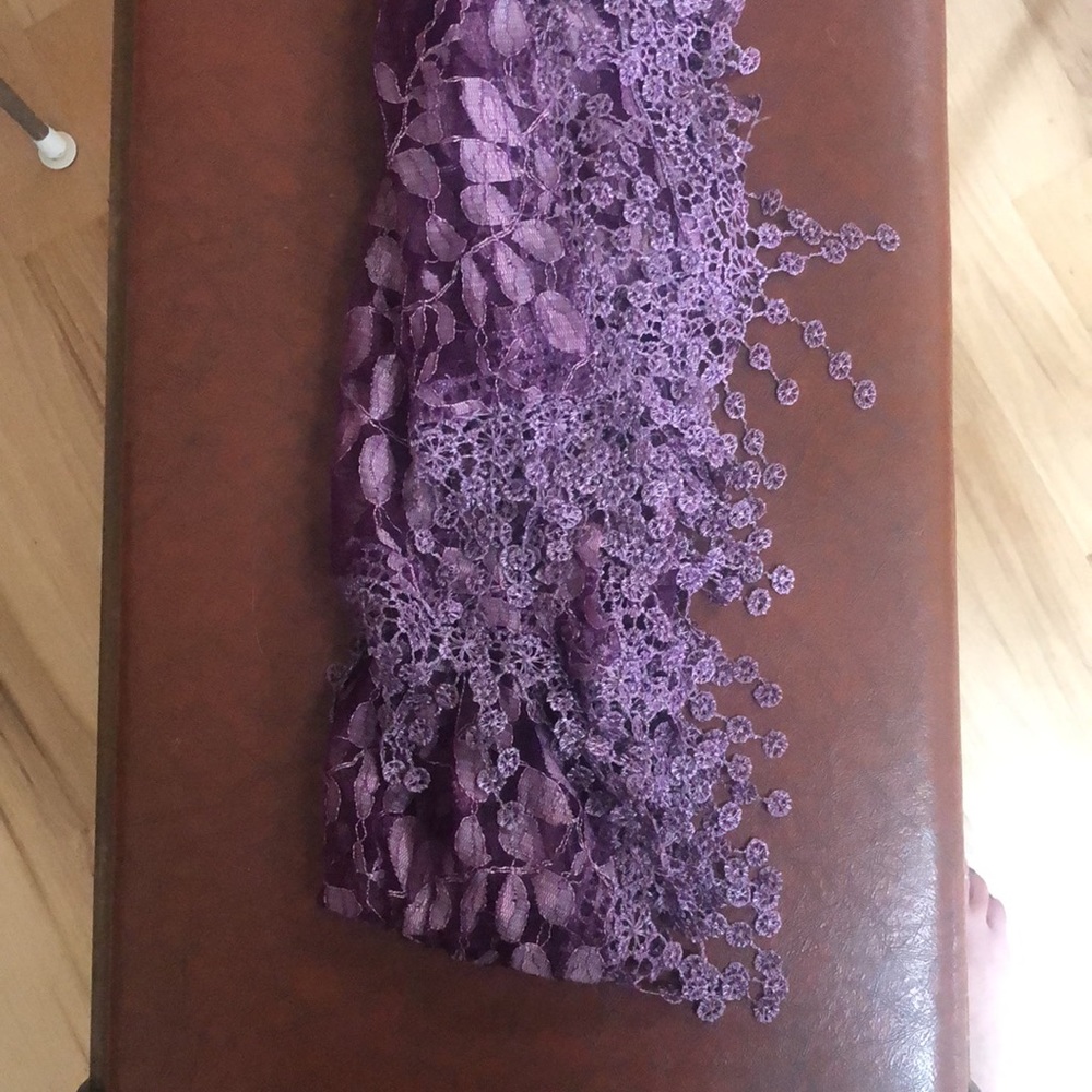 Purple scarf 💜